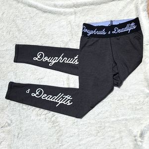 Doughnuts and Deadlifts leggings